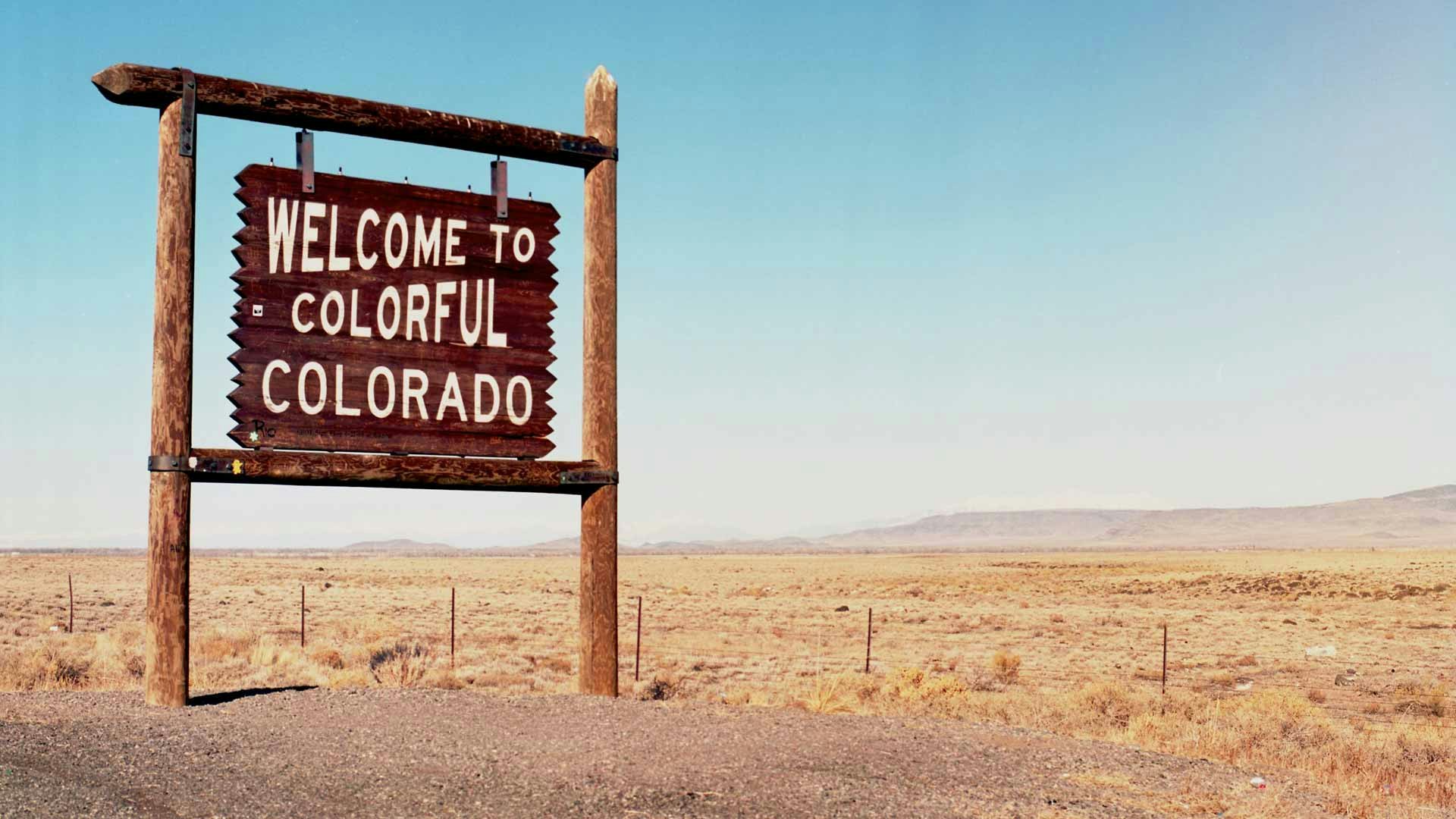 Welcome to Colorado Sign